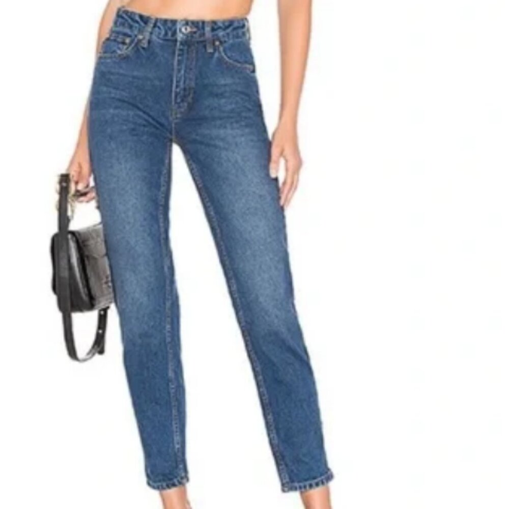 Free People We the free Mom jeans - Picture 1 of 8